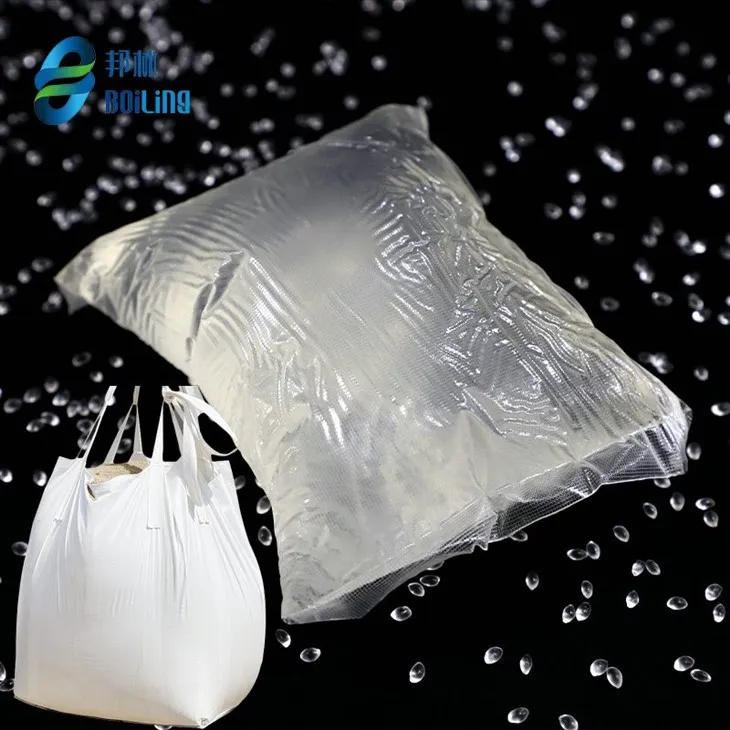 Smeltlim for fleksibel mellombulkbeholder