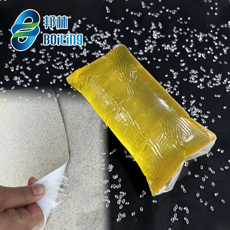 Pre-laid/våt lagt PE vanntett spiral Hot Melt Adhesive