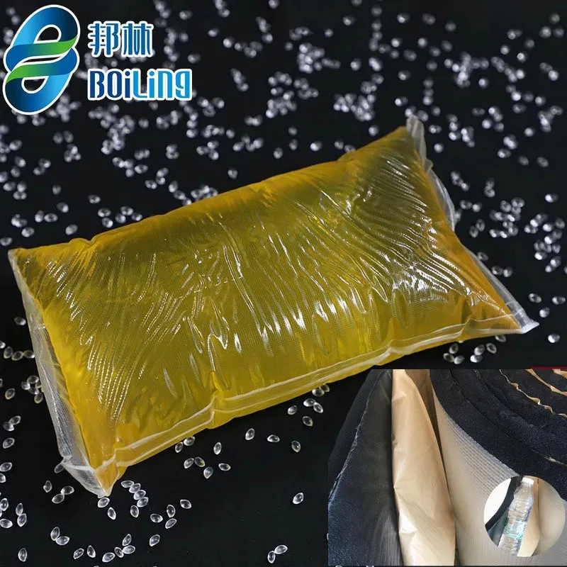 Trykkfølsomt smeltelim for isolasjon Bomull