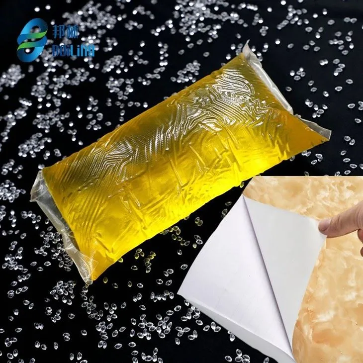 Utløsbart trykkfølsomt lim